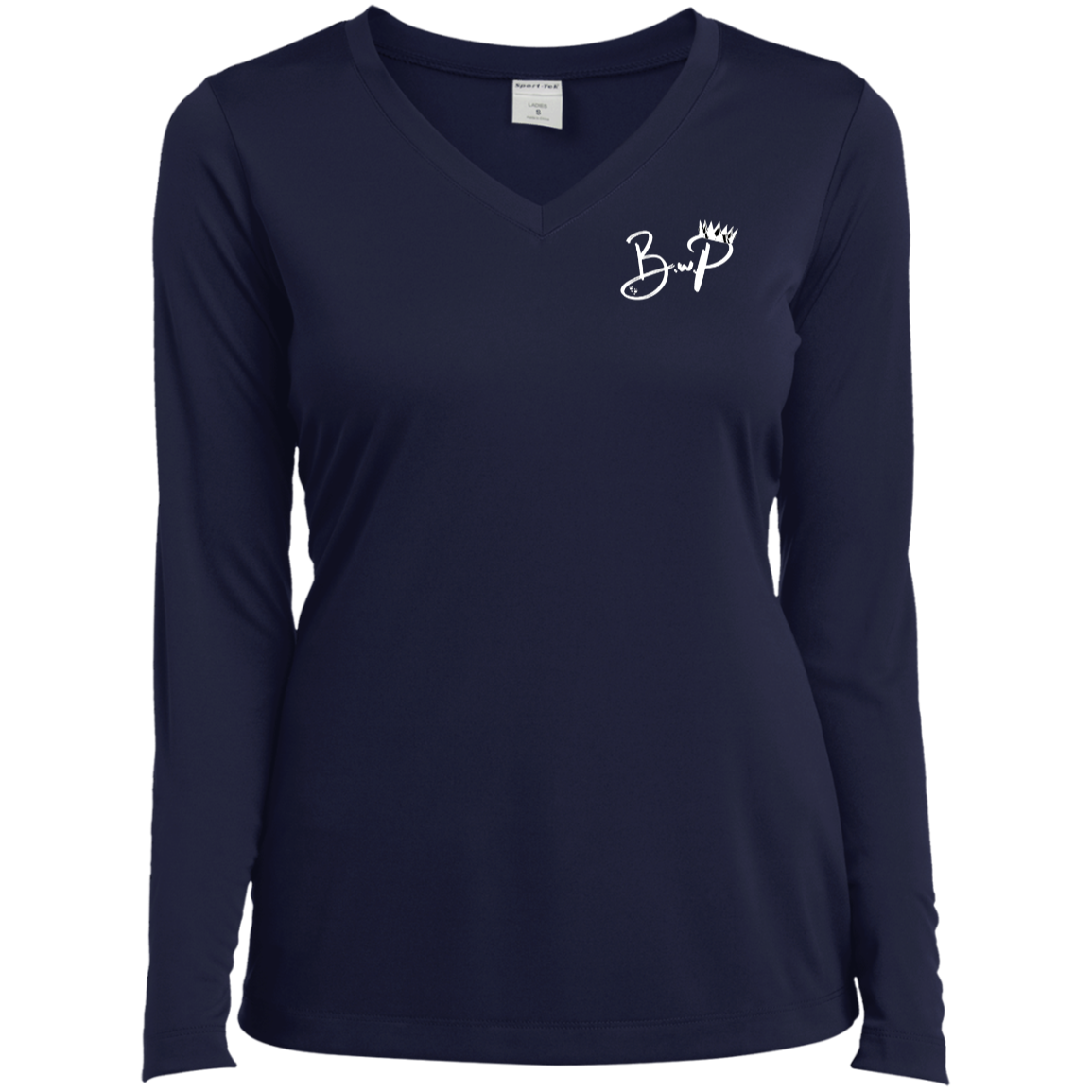 BWP - Ladies’ Long Sleeve V-Neck Tee