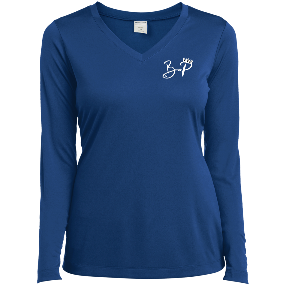 BWP - Ladies’ Long Sleeve V-Neck Tee