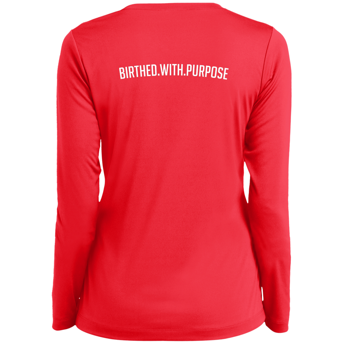 BWP - Ladies’ Long Sleeve V-Neck Tee