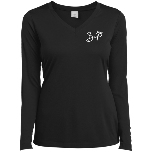 BWP - Ladies’ Long Sleeve V-Neck Tee