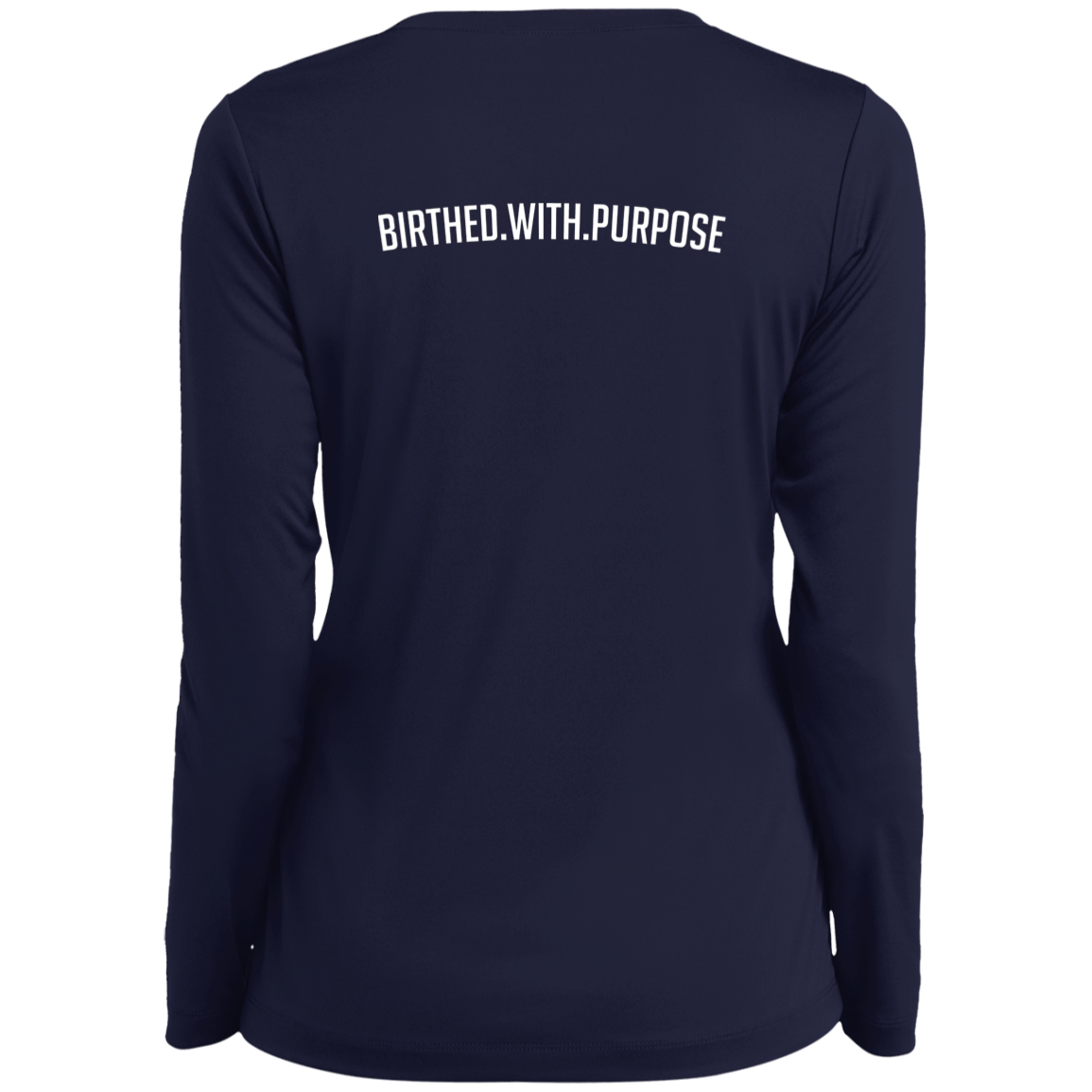 BWP - Ladies’ Long Sleeve V-Neck Tee