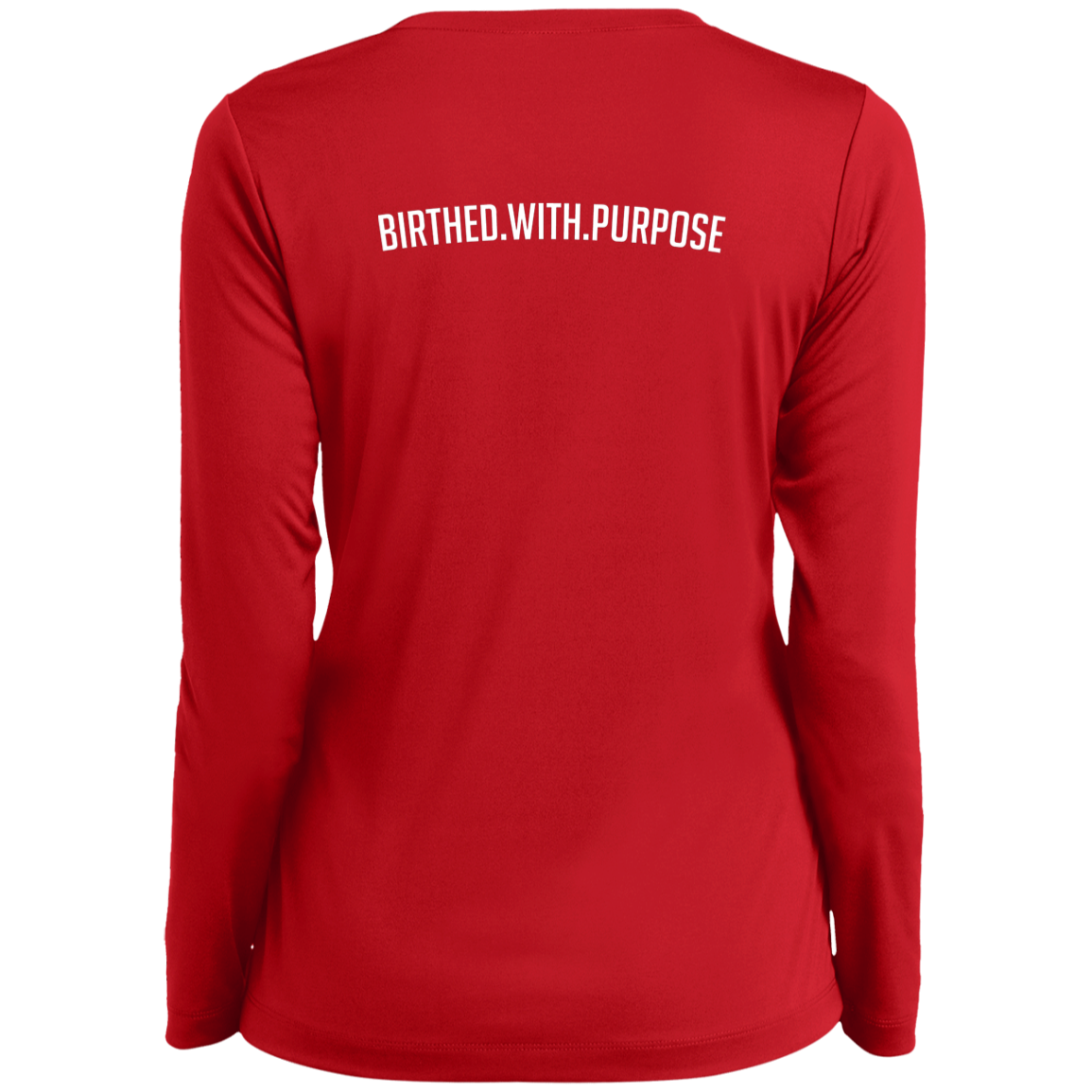 BWP - Ladies’ Long Sleeve V-Neck Tee