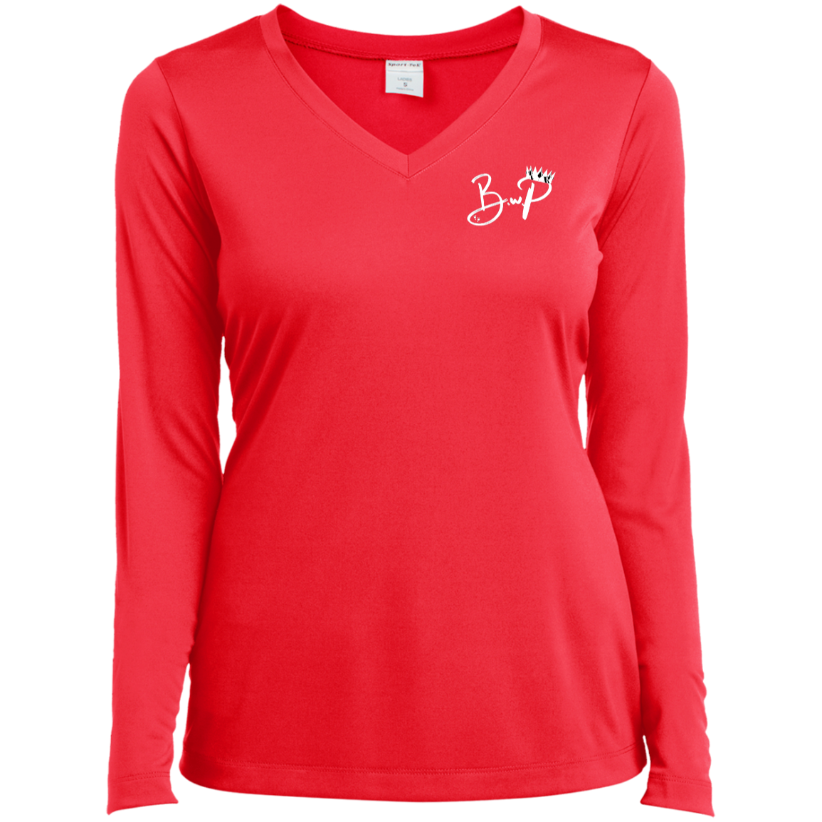 BWP - Ladies’ Long Sleeve V-Neck Tee